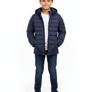 New England Patriots Boys Puffer Jacket Size 10/12 NWT